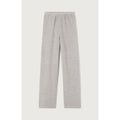 Pantalón de Chándal Recto - Gris Jaspeado - Mujer