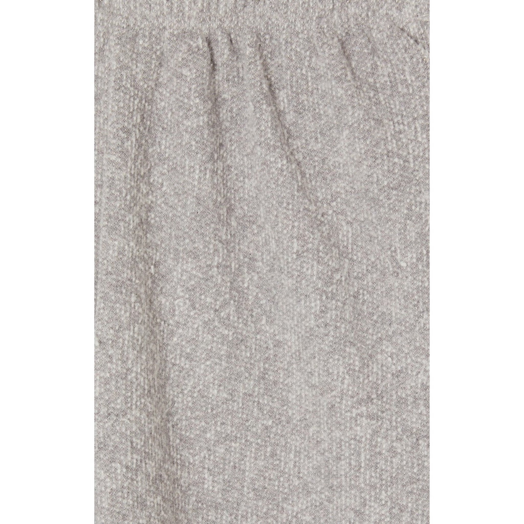 Pantalón de Chándal Recto - Gris Jaspeado - Mujer