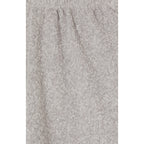 Pantalón de Chándal Recto - Gris Jaspeado - Mujer