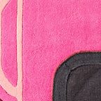 Nuage Sucre – Pink and Burgundy wool rug – Nuage Sucre