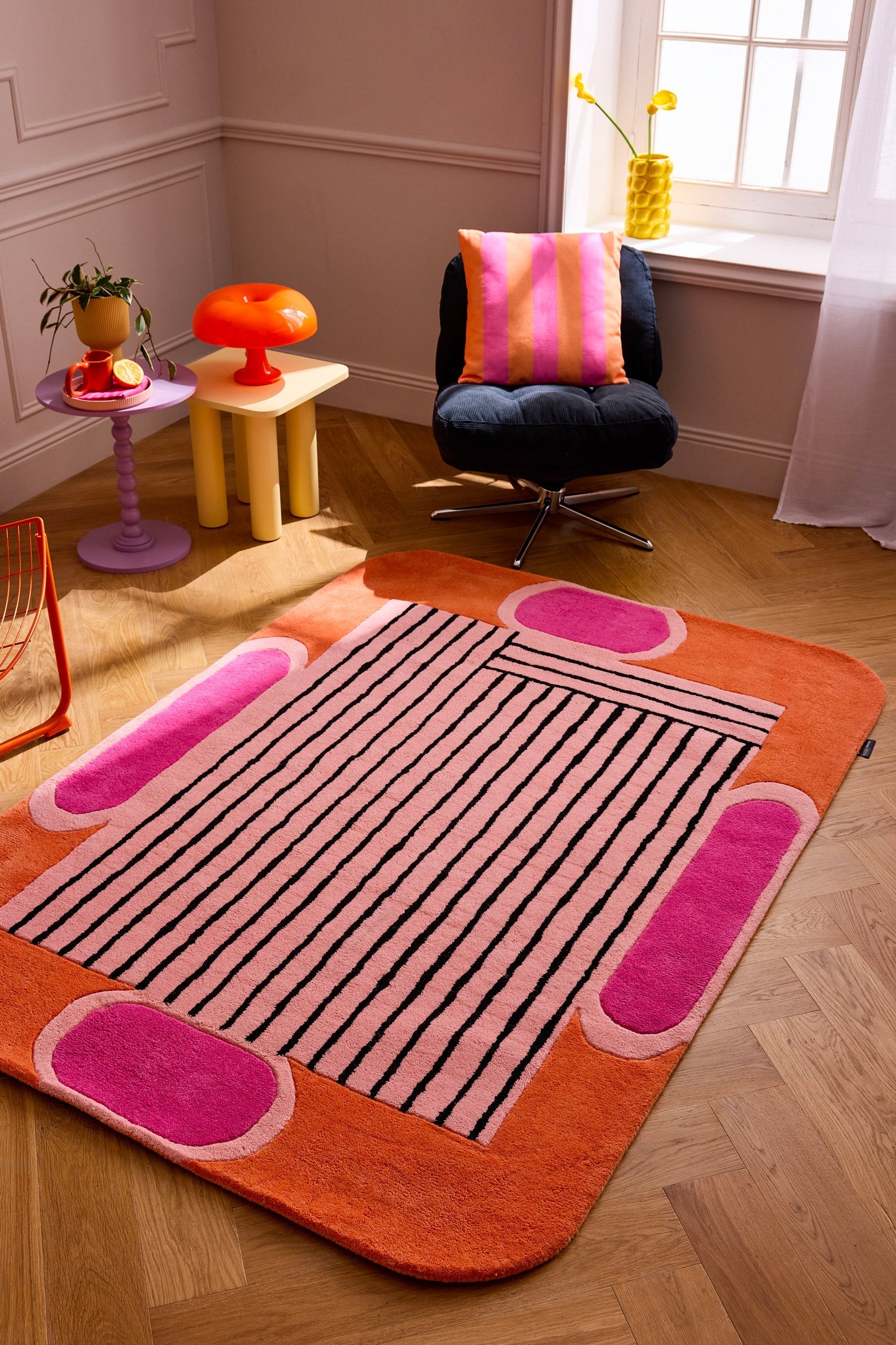 Sweet Cloud – Alfombra de Lana – Naranja Sweet Cloud