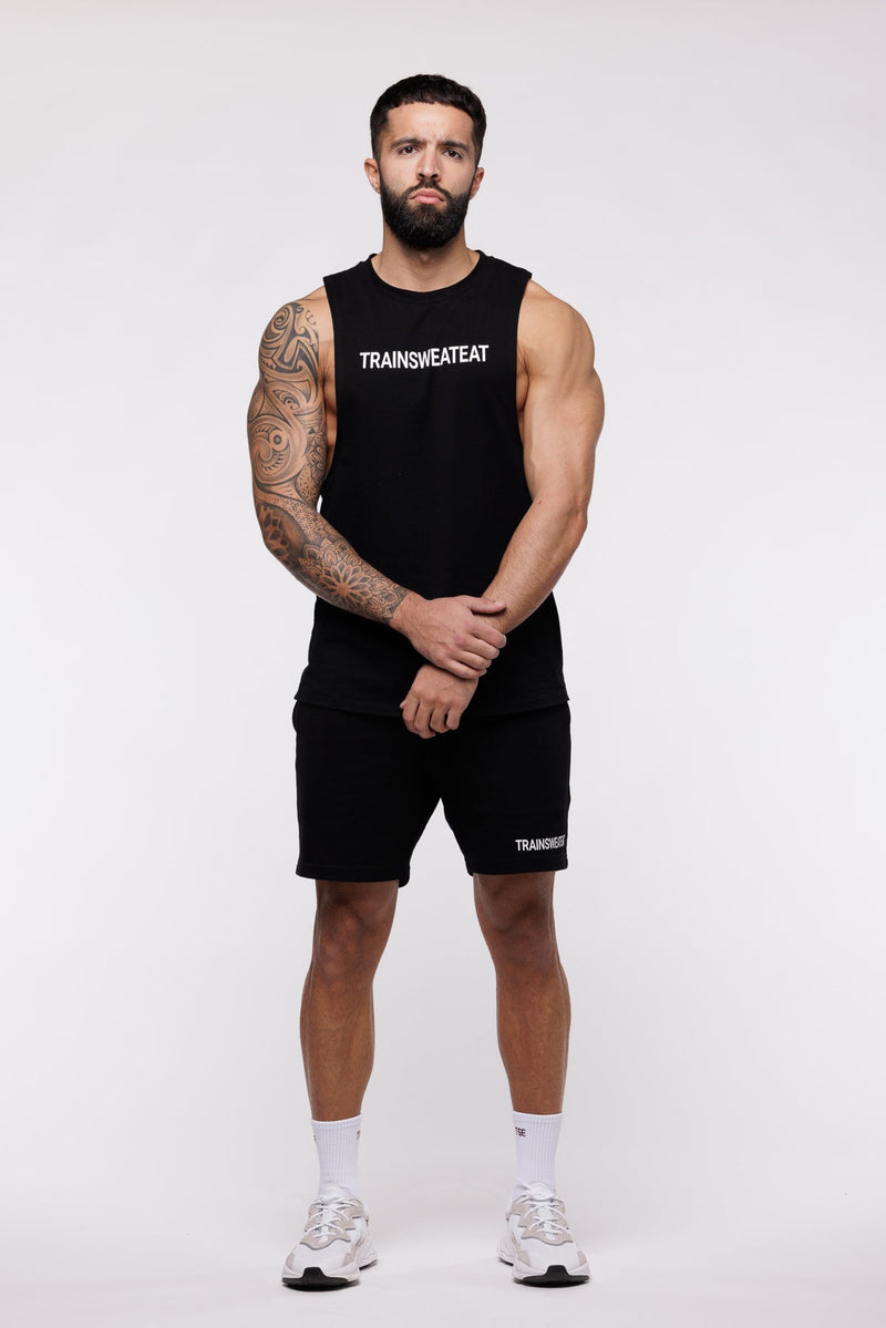 Debardeur Drop Arm Relaxed - Noir