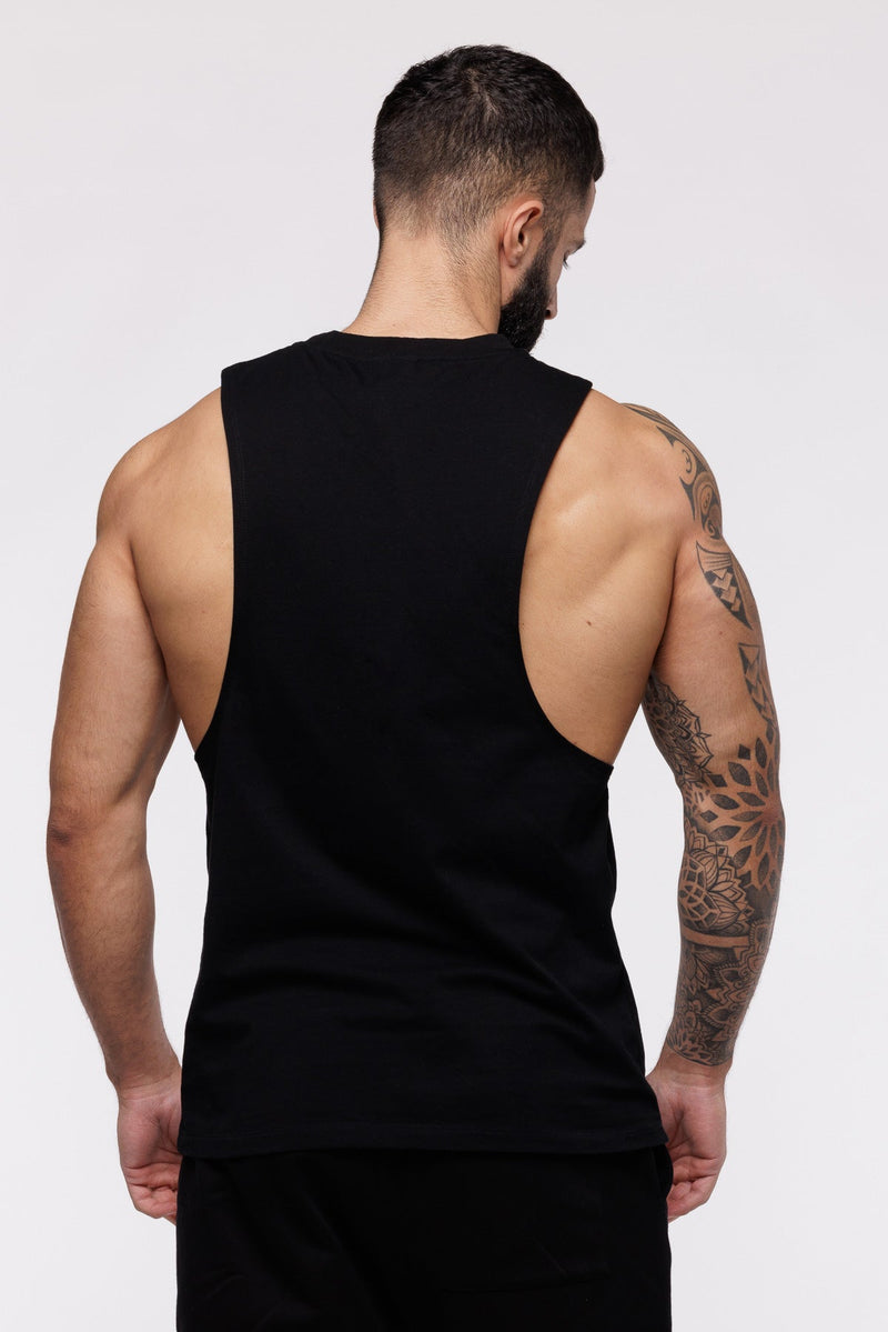 Debardeur Drop Arm Relaxed - Noir