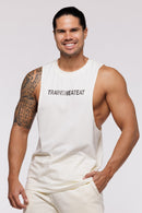 Debardeur Drop Arm Relaxed - Crème