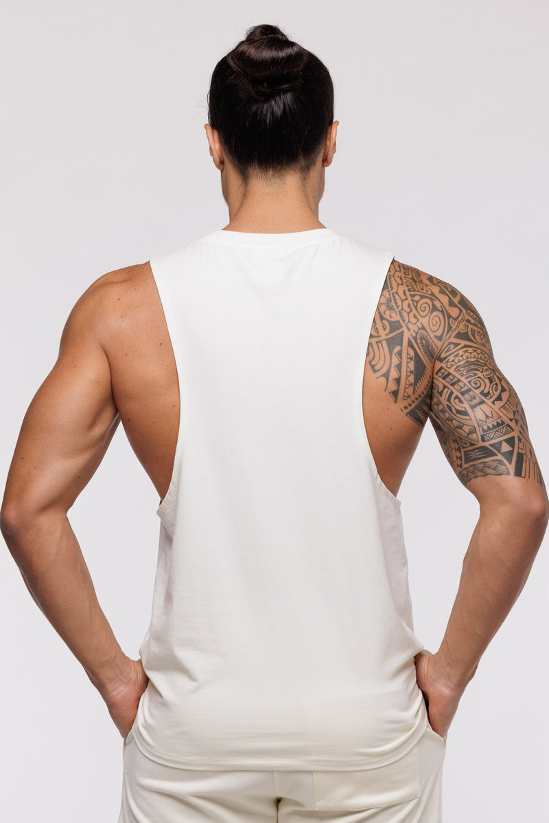 Debardeur Drop Arm Relaxed - Crème