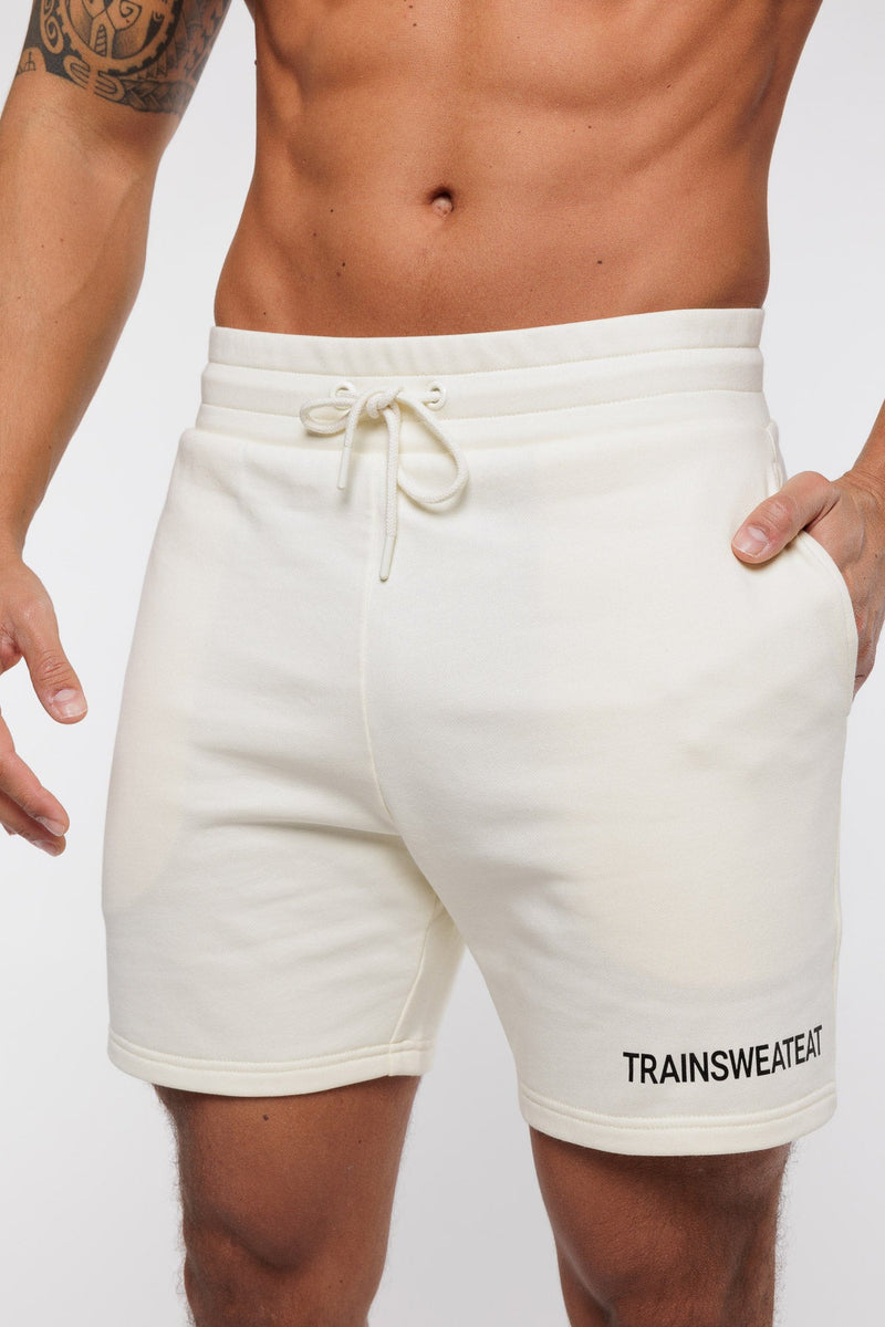 Sweatshort Essentiel - Crème