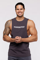 Debardeur Drop Arm Relaxed - Anthracite