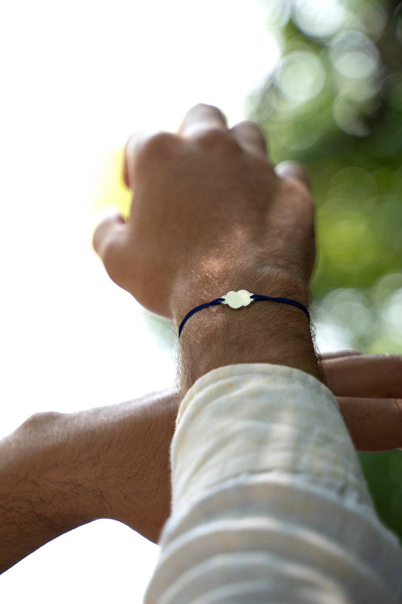 Bracelet Nuage Bleu Nuit - Bleu Nuit