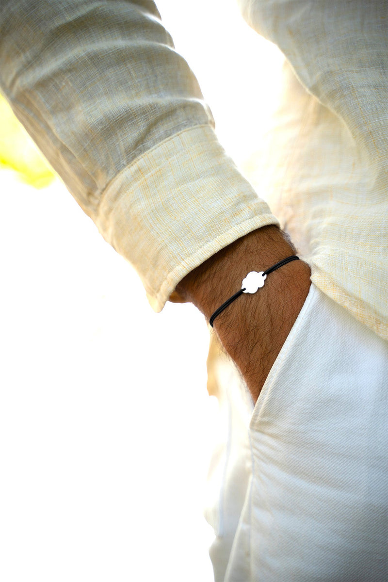 Bracelet Nuage Noir - Noir