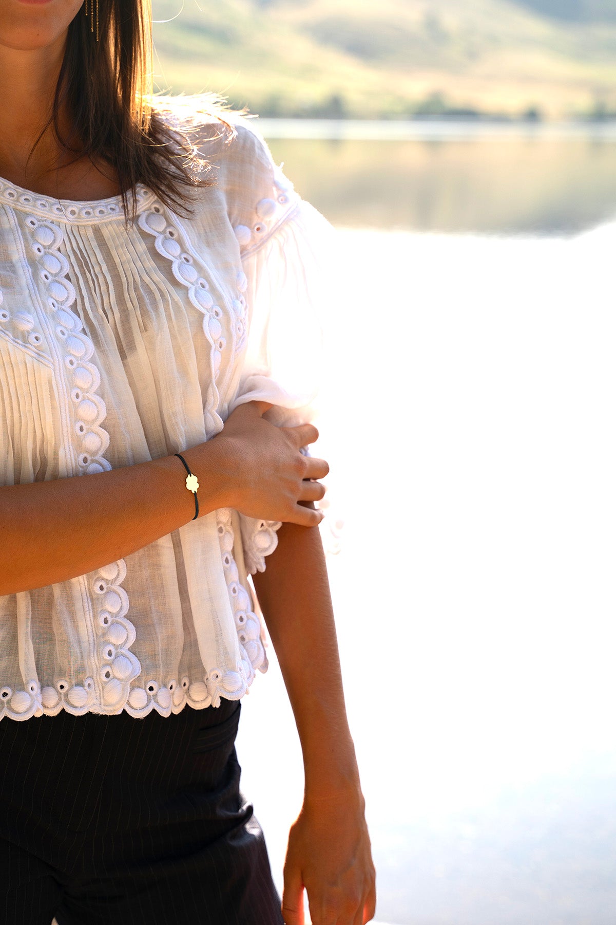 Pulsera Nube Negra - Negro
