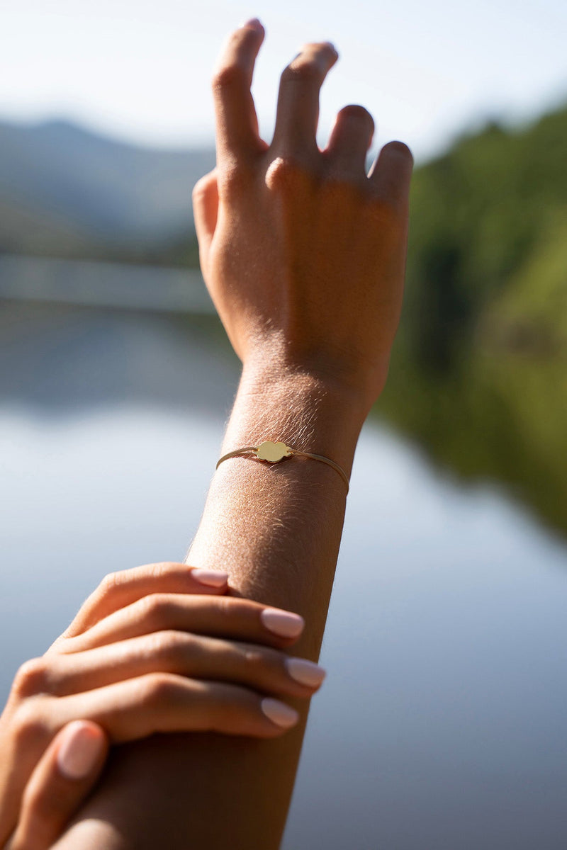 Bracelet Nuage Taupe - Taupe
