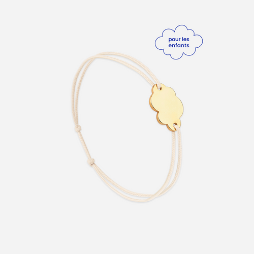 Bracelet Nuage Blanc - Blanc