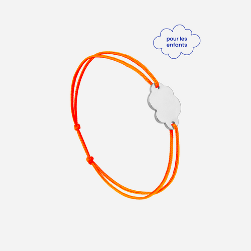 Bracelet Nuage Orange - Orange