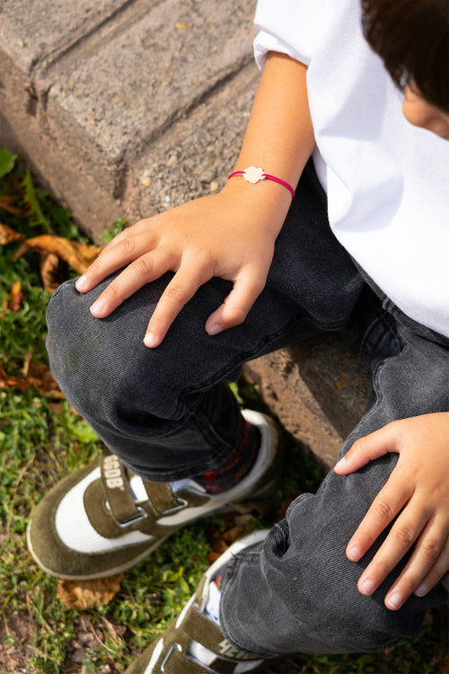 Bracelet Nuage Rose Fushia - Rose Fushia