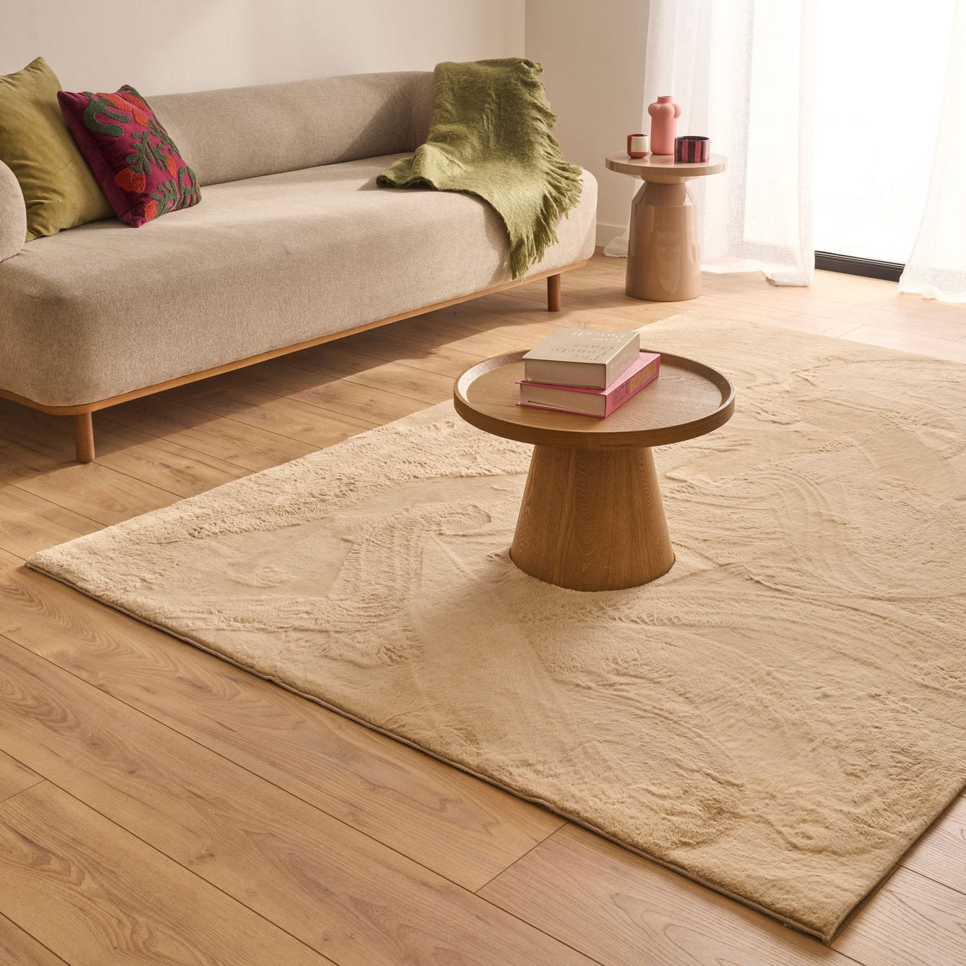 Nube - Tapis D'Intérieur - Polyester - Beige