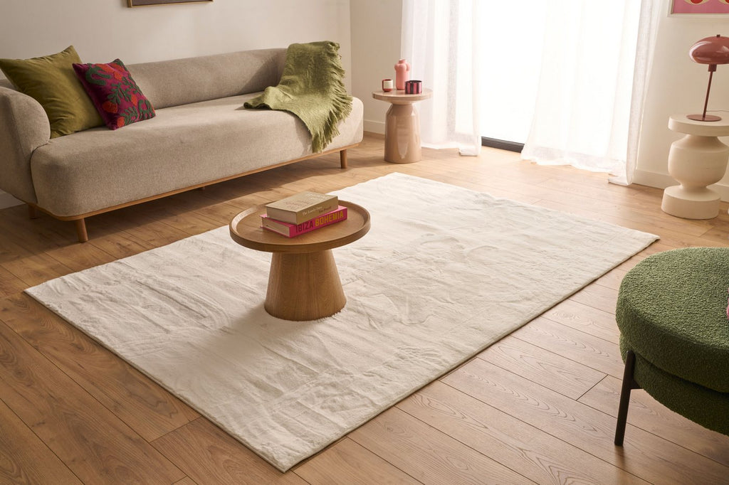Nube - Tapis D'Intérieur - Polyester - Blanc