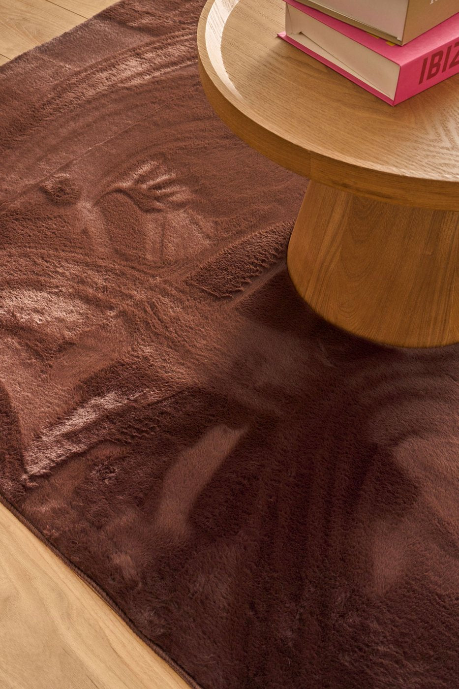 Nube - Tapis D'Intérieur - Polyester - Marron