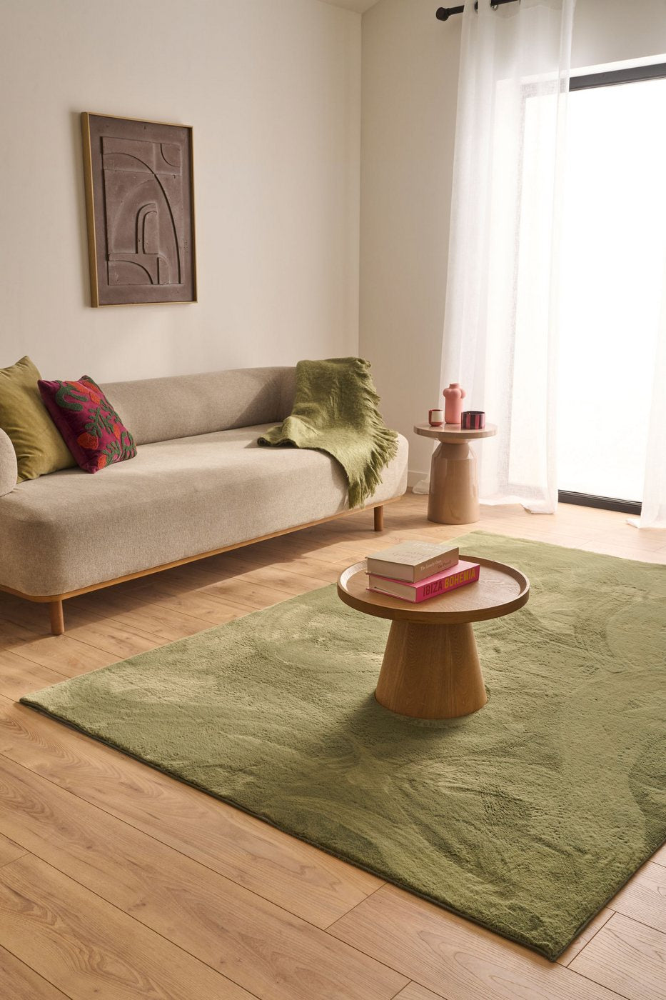 Nube - Tapis D'Intérieur - Polyester - Vert