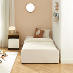 Nui - Children’s Bed - Beige Bouclé Fabric