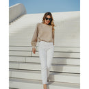 Seven August - Jeans Numero 7 - Blanc