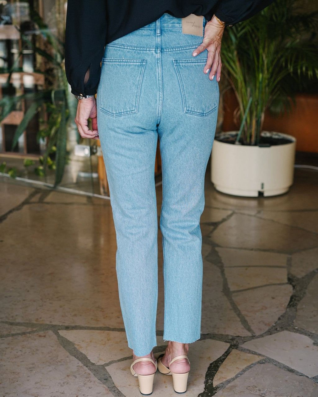 Jeans Numero 7 - Azul