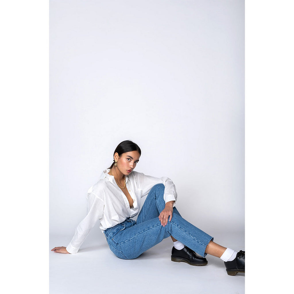 Jeans Numero 7 - Azul