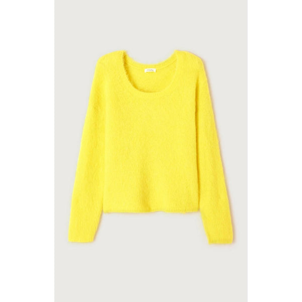 Bubble Round-Neck Jumper - Mimosa Chine - Women