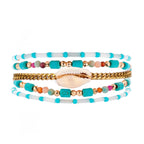 Bracciale a Fascia Nusa Turchese