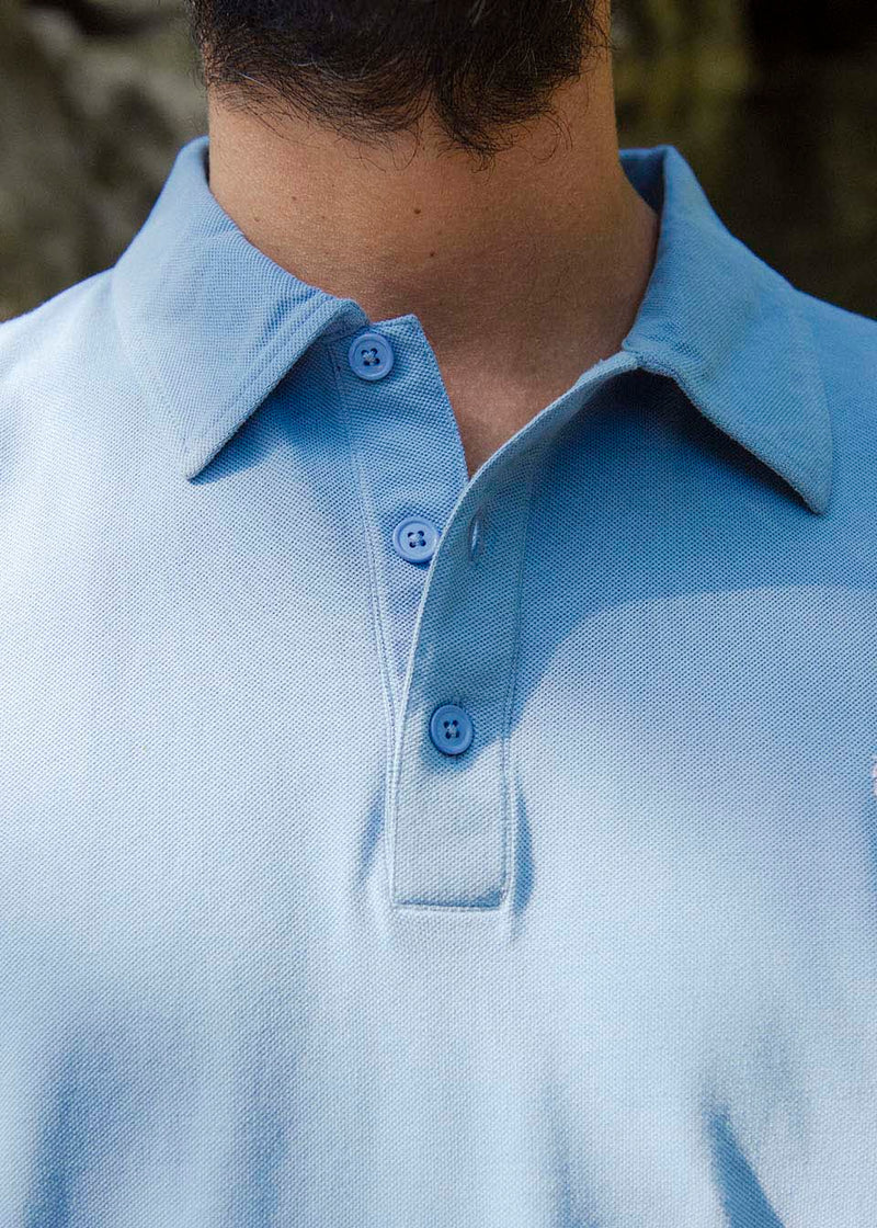Polo shirt - Bleu Azur
