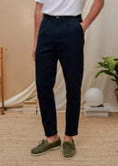Relax Twill Pants - Navy