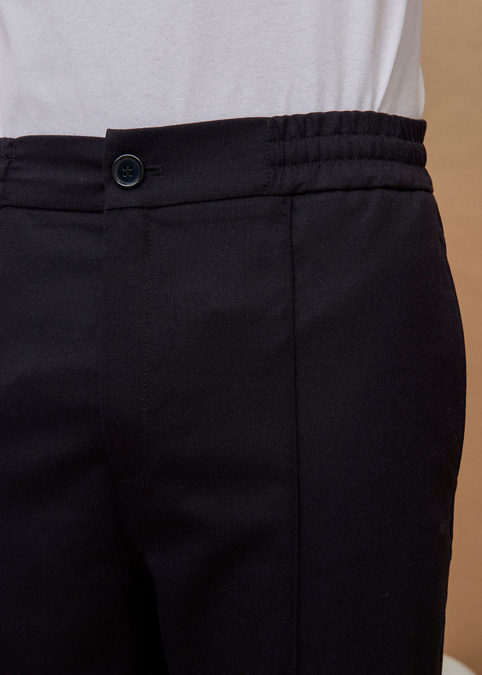Pantalon Belted Laine Marine