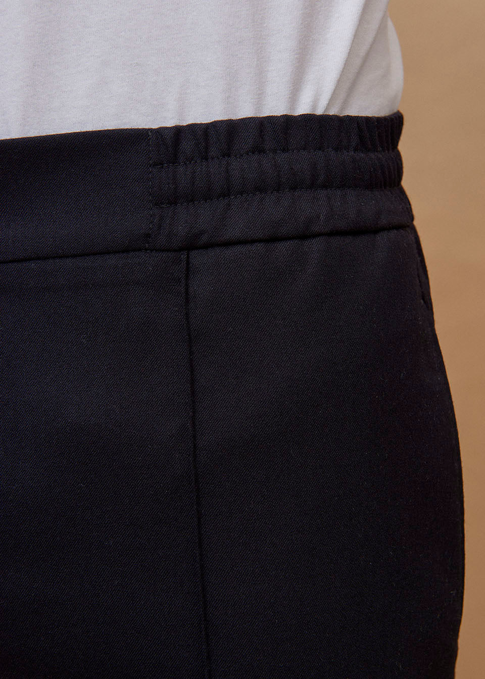 Pantalon Belted Laine Marine