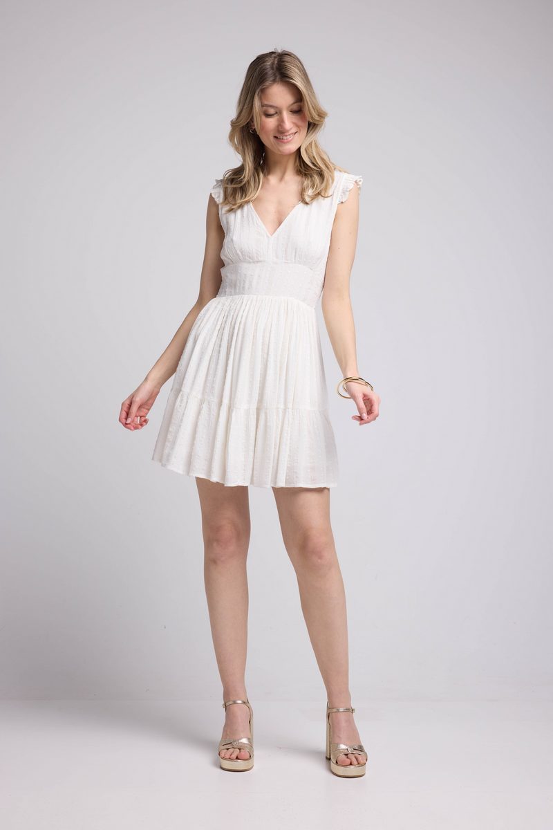 Short Dress - White