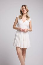 Short Dress - White