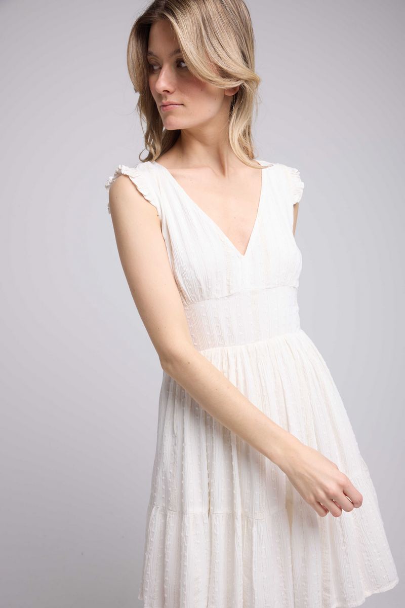 Short Dress - White