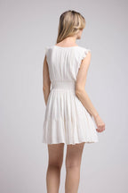Short Dress - White