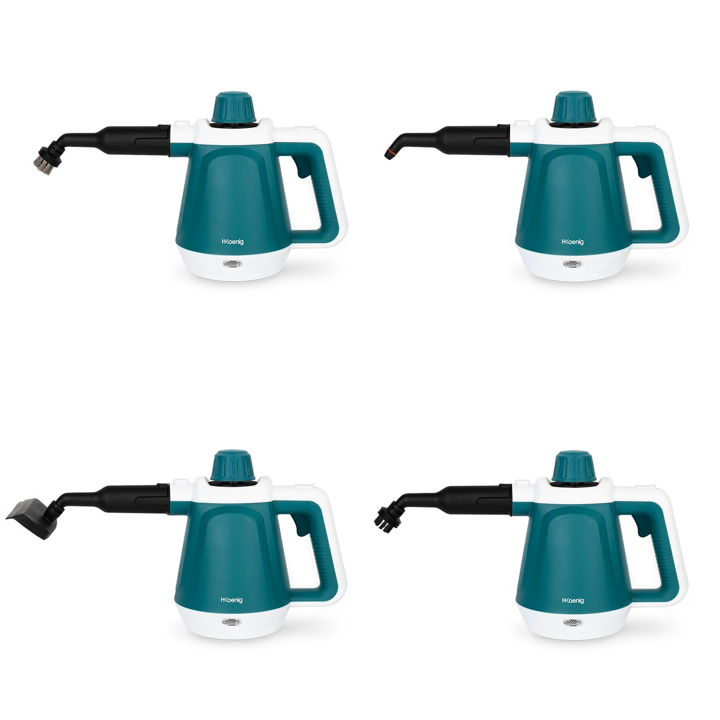 Handheld Steam Cleaner - Blue/White/Black