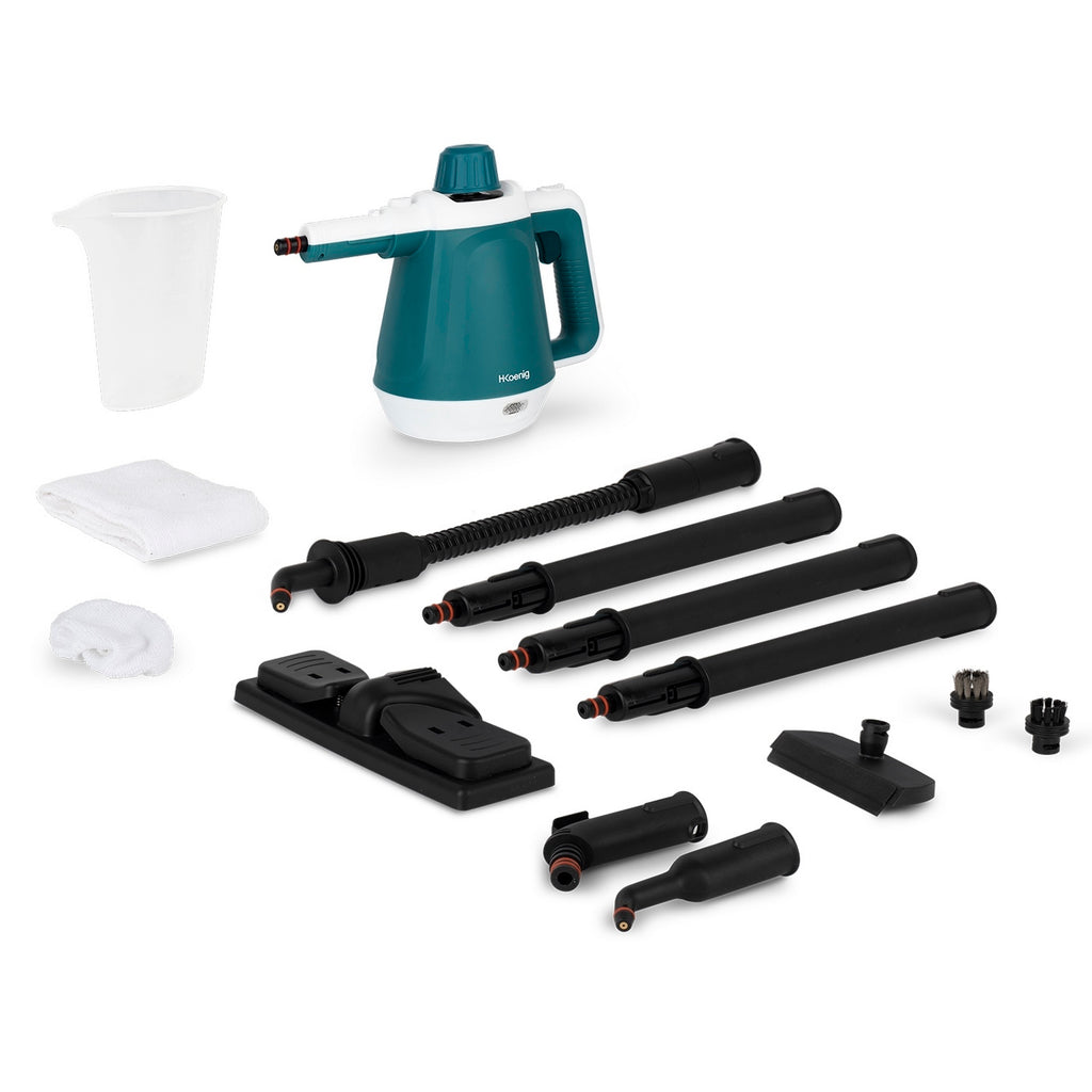 Handheld Steam Cleaner - Blue/White/Black