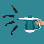 Handheld Steam Cleaner - Blue/White/Black
