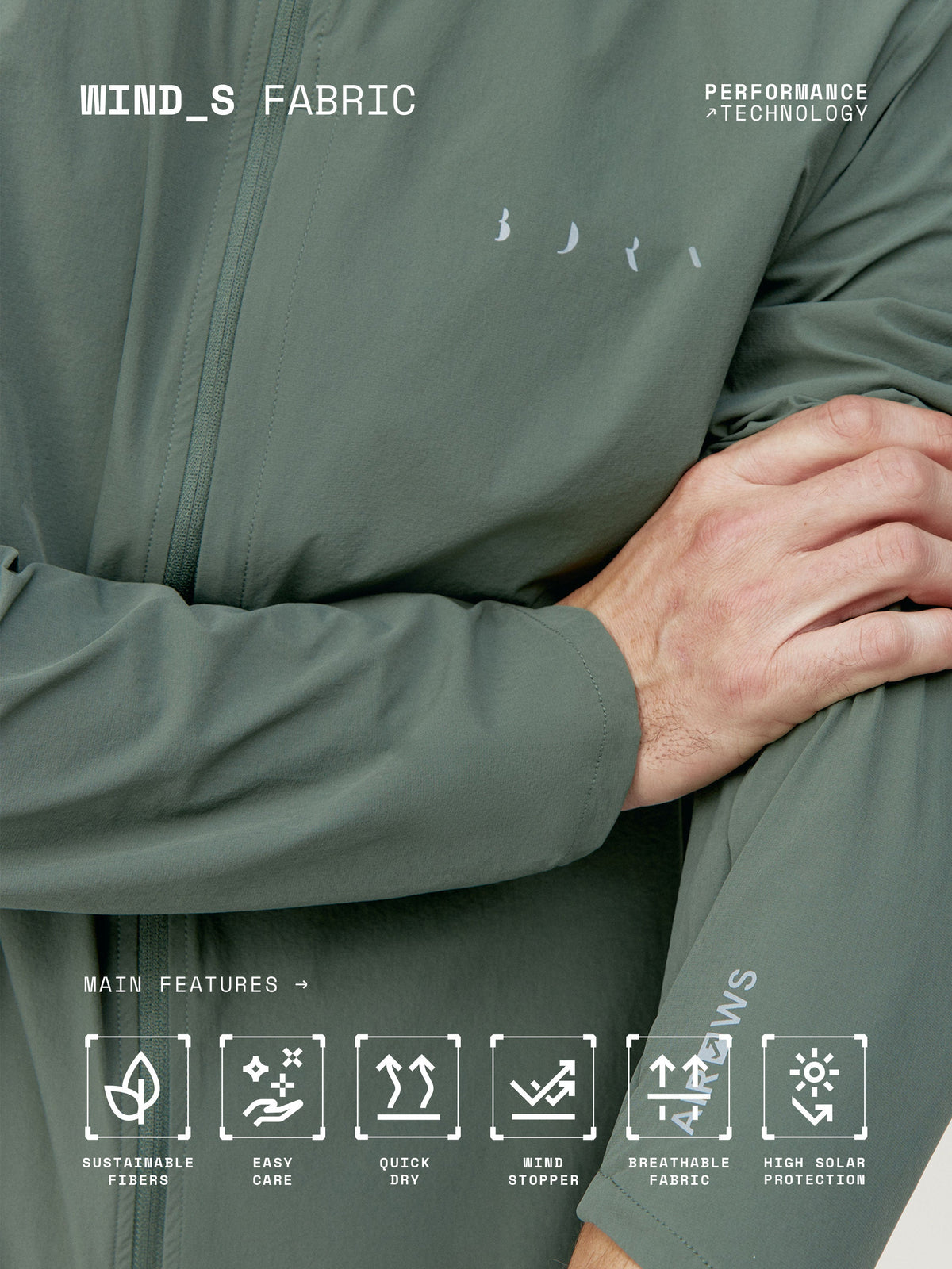 Chaqueta Nyasa - Verde Cazador - Hombre