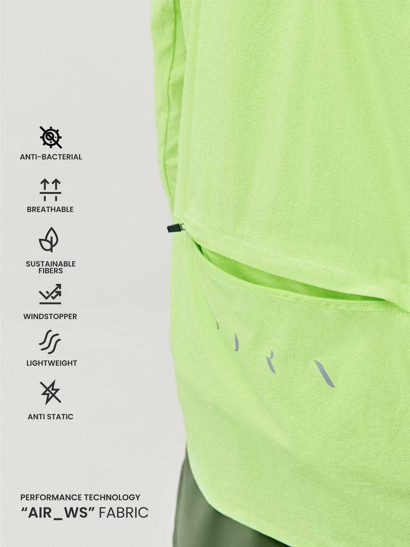 Nyasa Jacket - Bright Lime - Men