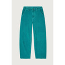 Long 5-Pocket Trousers - Overdyed Emerald - Women