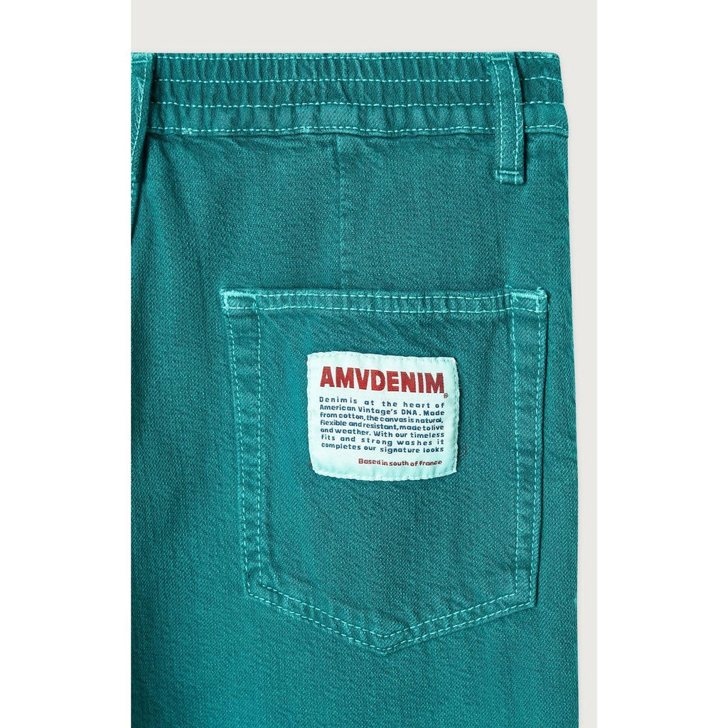 Pantalón Largo de 5 Bolsillos - Esmeralda Sobremate - Mujer
