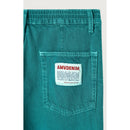 Long 5-Pocket Trousers - Overdyed Emerald - Women