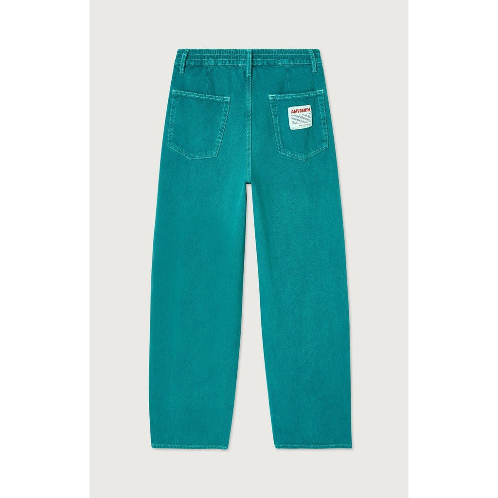 Pantalón Largo de 5 Bolsillos - Esmeralda Sobremate - Mujer