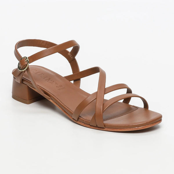 Sandalias de Tacón Nahla - Camel