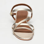 Sandales A Talons Nahla - Platinium