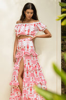 Top Jenna - Broderies Rose