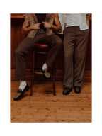 Roma Loafers - Leopardpels - Herre