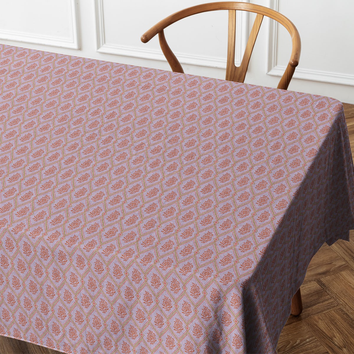 Nappe Carrée En Coton Hindi Lila